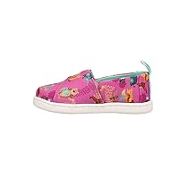 TOMS Kids Girls Alpargata Galaxy Print Slip On Flats Casual - Blue