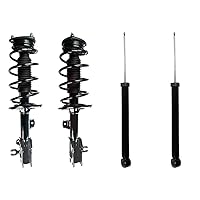 4x Complete Strut Assembly Rear Front Left Right Shock Absorber Complete Struts with Coil Spring For Mazda CX-5 2014 For Mazda CX-5 2015 For Mazda CX-5 2016