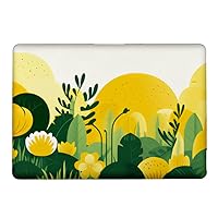 for MacBook 13.3 Air (A1932/A2179/A2337), Floral Printed Plastic Hard Case Sleeve, Compatible with MacBook Air 13.3 Sleeve (A1932/A2179/A2337)