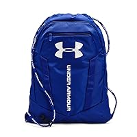Under Armour Unisex-Adult Undeniable Sackpack , Royal (400)/Metallic Silver , One Size Fits Most