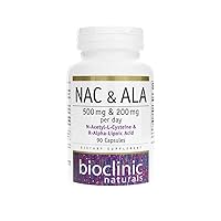 Bioclinic Naturals NAC & ALA 90 Capsules