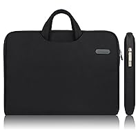 ARVOK Water-resistant Canvas Fabric Laptop Sleeve With Handle Carrying Bag for HP/Dell/Lenovo/A sus/Acer/Samsung
