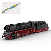 1040Pcs Baureihe 01.5. RC Vapor Train Locomotive Model Creative Train Building Blocks DIY Train to Build for Adults