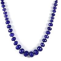 Semi Precious stone Necklace Gemstone Beads Luxury Handmade Women's Necklace