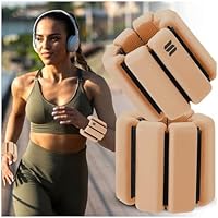Wrist and Ankle Weights, Arm Weights for Women Comfortable and Breathable, Freely Removable, Adjustable Weights Ankle Wrist Weights for Yoga Dance Volleyball Soccer Baseball