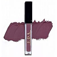 SECRET PURPLE BROWN Creamy Matte Liquid Lipstick Full Coverage High Pigmented Intense Lip Color Drama Sexy Smooth Volume Best Professional Makeup Long Lasting Waterproof Smudge Free