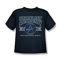Star Trek - Starfleet Academy, Earth Juvee T-Shirt in Navy