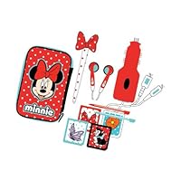Disney Minni Mouse DS.Dsi and 3DS 10 in 1 Kit - Red (DSI-13010)