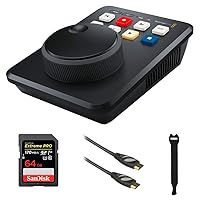 Blackmagic Design HyperDeck Shuttle HD Bundle with 64GB Extreme PRO Memory Card, Pearstone 6' HDMI Cable with Ethernet and 10-Pack Straps