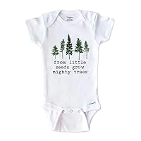 from little seeds grow mighty trees hippie baby onesie surprise