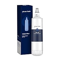 GLACIER FRESH 7012333 Ice Maker Water Filter, Compatible With Sub-Zero 7012333 Water Filter, UC-15 Ice Maker Water Filter Replacement, Manitowoc K00374 (1 Pack)