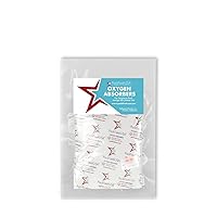 5 Pack - 2000cc Oxygen Absorber Packs - Food Grade - Non-Toxic - Food Preservation - Long-Term Food Storage Guide Included