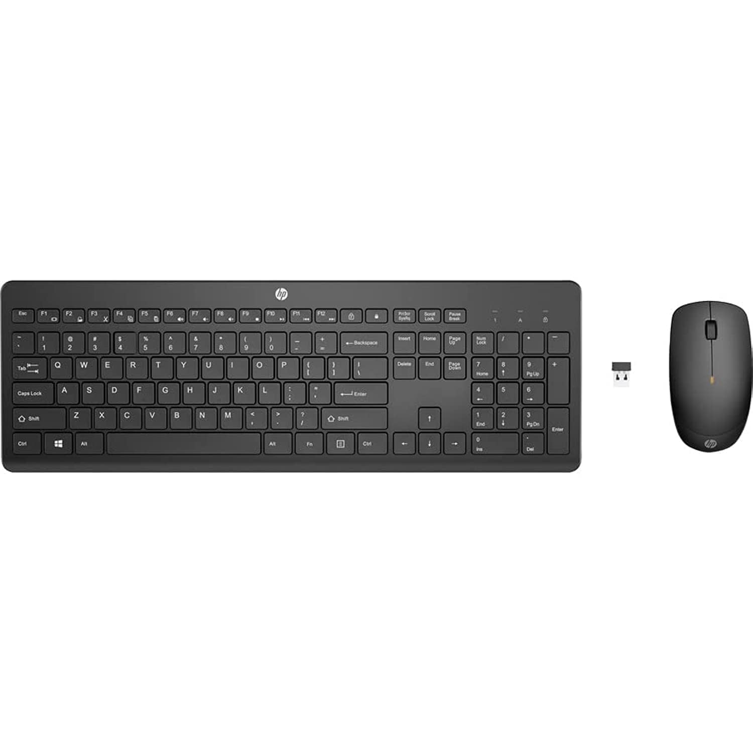 HP 235 Wireless Mouse and Keyboard Combo,Black