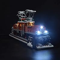 Led Light Kit for Lego Creator 10277 Crocodile Locomotive Model Building Blocks (Not Include Building Block Model)