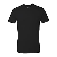 Next Level Mens Premium Fitted Short-Sleeve Crew T-Shirt Black