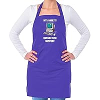 My Family's Unpaid Tech Support - Unisex Adult Kitchen/BBQ Apron