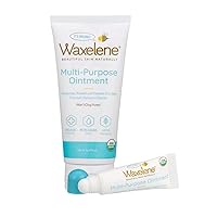 Waxelene Multi-Purpose Ointment, Organic, Large & Lip Tube