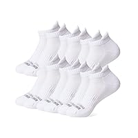 32 DEGREEES Women's 6 Pack Comfort Ankle Socks | Anti-Odor | Cushioned Heel | Arch Support | Active | Casual | Work