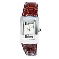 Chronotech Womens Analogue Quartz Watch with Leather Strap CT7017L-03
