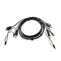 Aten 2L-7D02H Cable USB HDMI 1.8 m