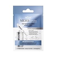 & Vitex MEZOcomplex Under-Eye Patches Line | Mesohyaluronan. Expression Line Smoother. Biorevitalization Alternative Under-Eye Patches | For All Skin Types | 1 pair in sachet