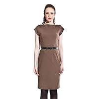 by BC24 Women Dress with Cup Sleeves