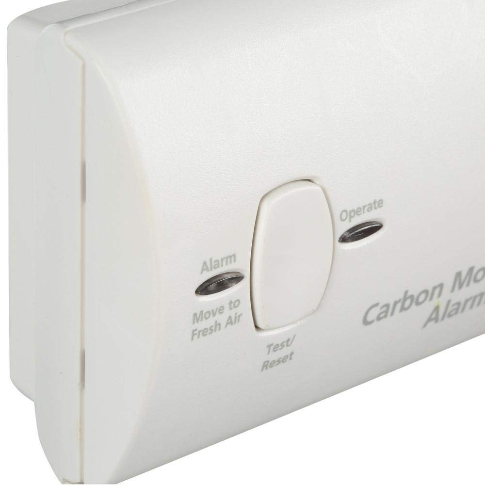 Kidde Carbon Monoxide Detector, Battery Powered CO Alarm with LEDs, Test-Reset Button, Low Battery Indicator, Portable