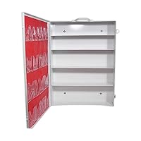 MP738MTM General Purpose Empty 5-Shelf First Aid Cabinet, Standard, White