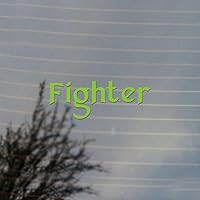 Fantasy Fighter Role-Playing Game Vinyl Decal (LimeTree Green)