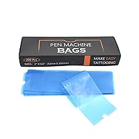 INCELLICE DermaAuto Pen Protective Sleeve Set Plastic Bag for Electric Derma Pen Kit 200 Pcs/box