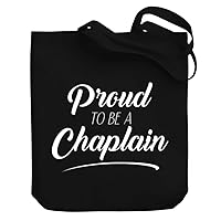 Proud to be an Chaplain Canvas Tote Bag 10.5
