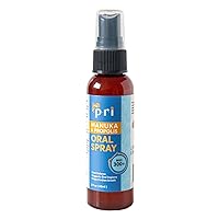 PRI Propolis Throat Spray with Manuka Honey, Sore Throat & Immune Support, 2oz