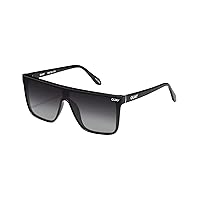 Quay Women's Nightfall Flat Top Shield Sunglasses