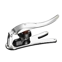 CHUNCIN - Stainless Steel Chestnut Clamp Multifunction Nut Opener for Walnuts, Pecans, Hazelnuts, Almonds, Brazil Nuts or Other Nuts,Silver