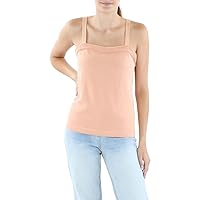 Anne Klein Womens Square Neck Knit Tank Top Sweater