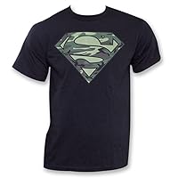 Superman- Camo Logo T-Shirt Size 4XL