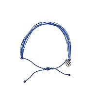 Jewelry Bracelets Solid Bracelet - 100% Waterproof and Handmade w/Coated Charm, Adjustable Band