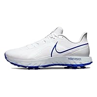 Nike CT6620-125 React Infinity Pro Golf Shoes Low Cut White Blue