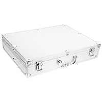 ERINGOGO Aluminum Briefcase - 11 Inch Hard Laptop Briefcases with Lock, Multifunctional Attache Case