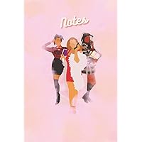 Clueless Hot Girls Fashion Pink Inspired Notebook: Lined Notebook