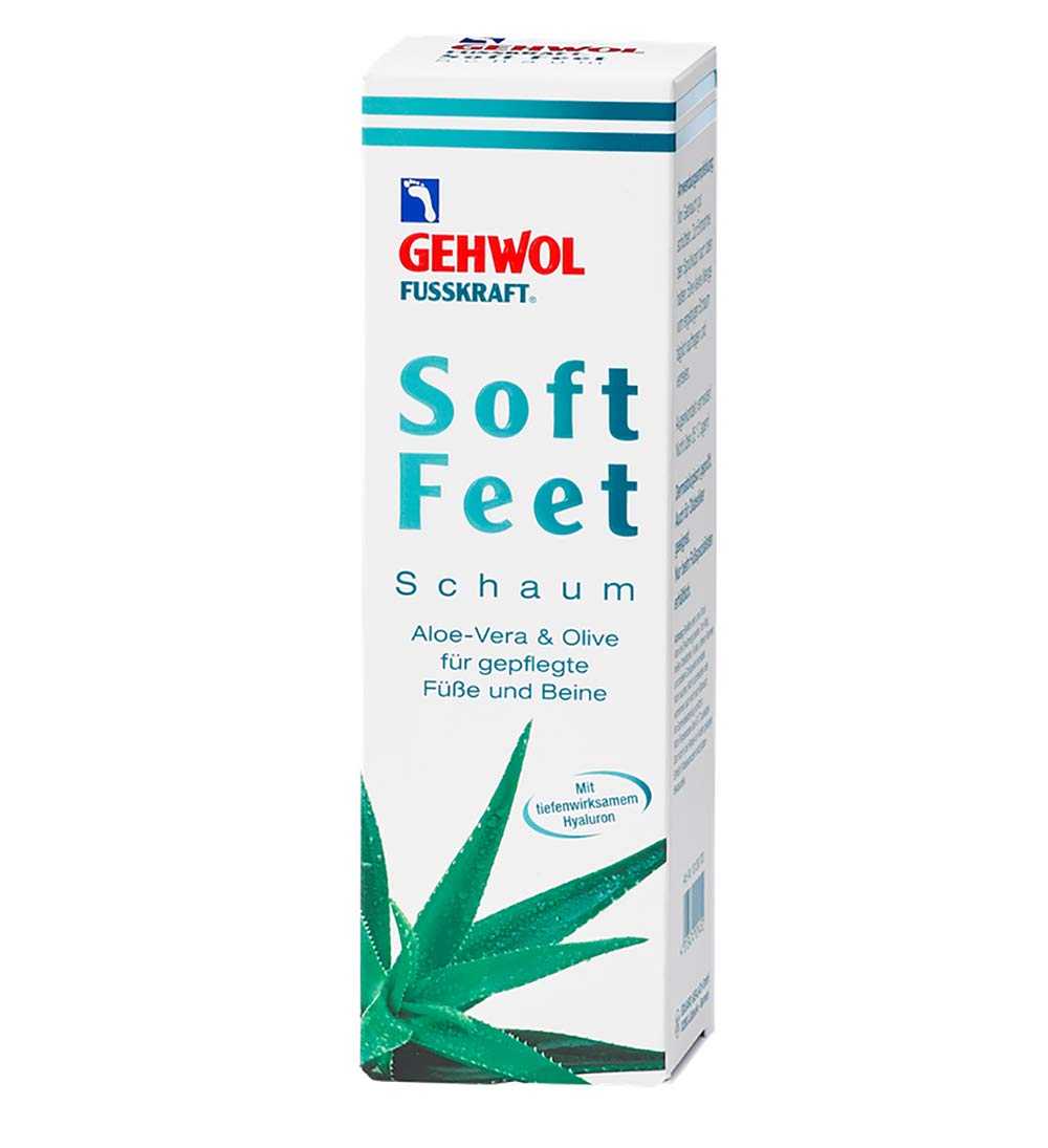 GEHWOL Soft Feet Foam, 4.4 Ounce (Pack of 1)