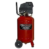 Pro-Force VLF1582019 20-Gallon Oil Free Vertical Air Compressor with Kit