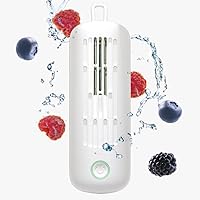 Fruit and Veggie Cleaner Device | Pesticide, Bacteria and Hormone Remover | Fruit Washer with Water | Vegetable and Produce Purifier
