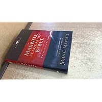 The Maxwell Leadership Bible: New King James Version The Maxwell Leadership Bible: New King James Version Hardcover Kindle Paperback