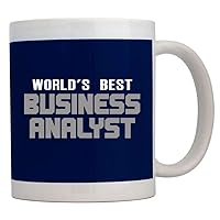 World's best Business Analyst Mechanic Font Mug 11 ounces ceramic
