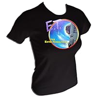 Vintage 1982 Steven Spielberg E.T. The Extra Terrestrial Classic Women's ET Movie Jersey T-Shirt