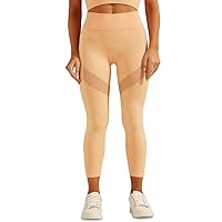 GUESS Womens Alma Fitness Workout Athletic Leggings Orange XS/S