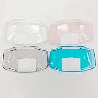TPU Soft Silicone Case Crystal Clear Shell Protective Case Cover Spare Parts for GBA Gameboy Advance Transparent White