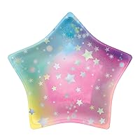 Amscan Luminous Iridescent Star-Shaped Plates, 7