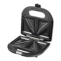 Waffle Maker: Waffle Iron 750W + Waffle Maker Machine For Waffles, Hash Browns, or Any Breakfast, Lunch, & Snacks with Easy Clean, Non-Stick + Mess Free Sides